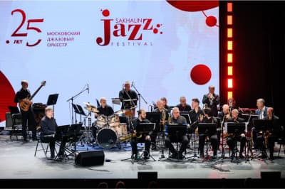 Светодиодный экран для филармонии, город Южно-Сахалинск